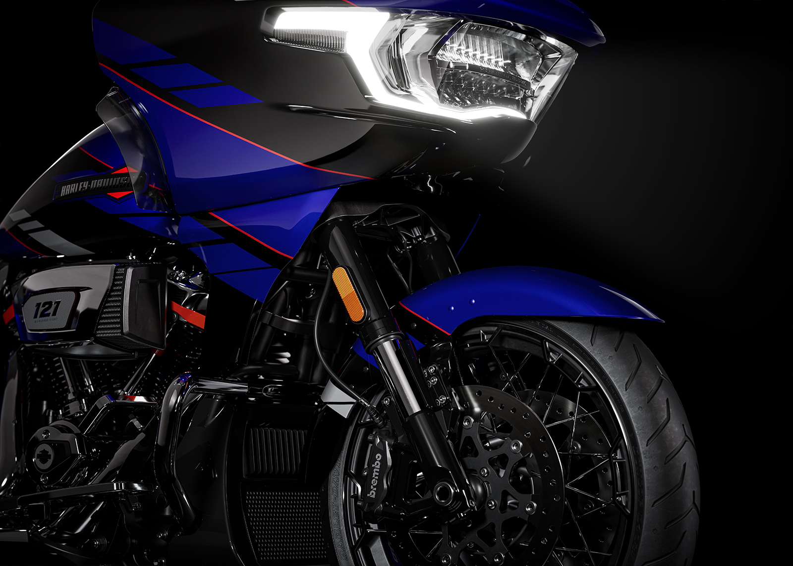 2025 Road Glide Milwaukee 117 engine