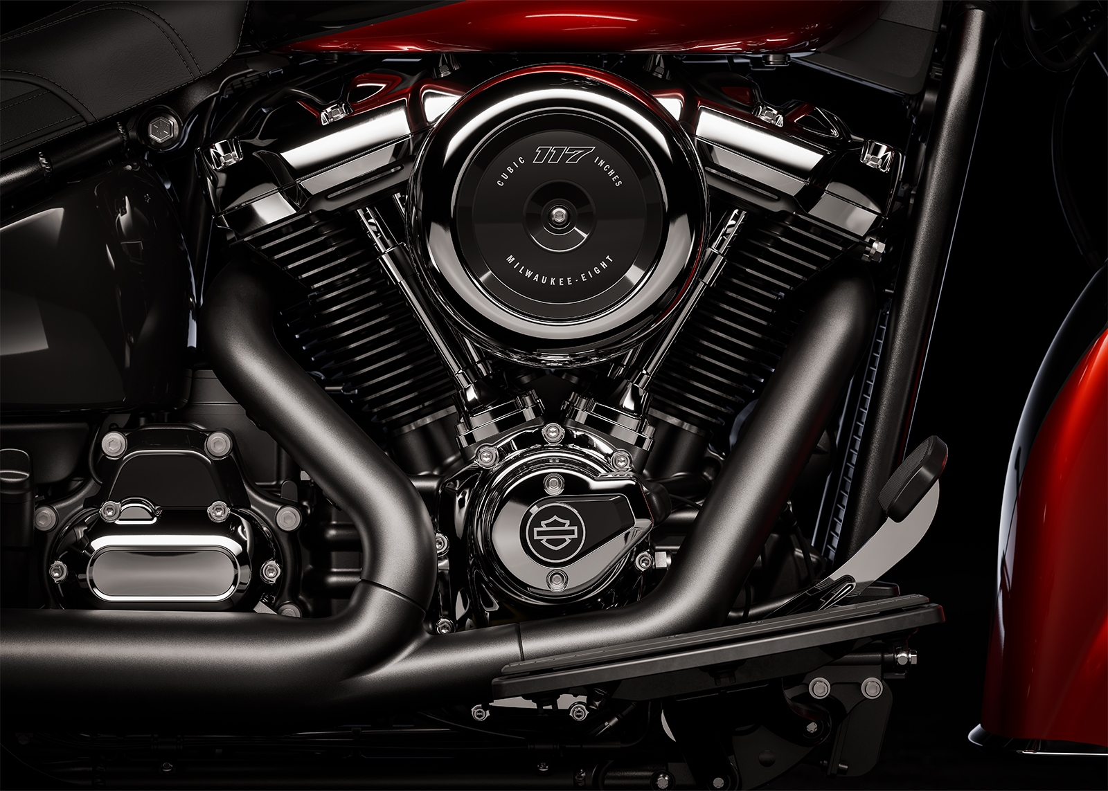 2025 Heritage Classic Milwaukee-Eight 117 Classic Engine
