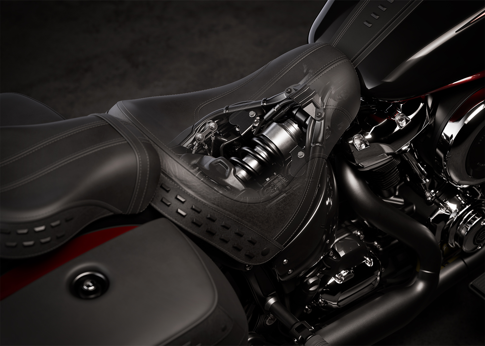 2025 Heritage Classic Rear Suspension