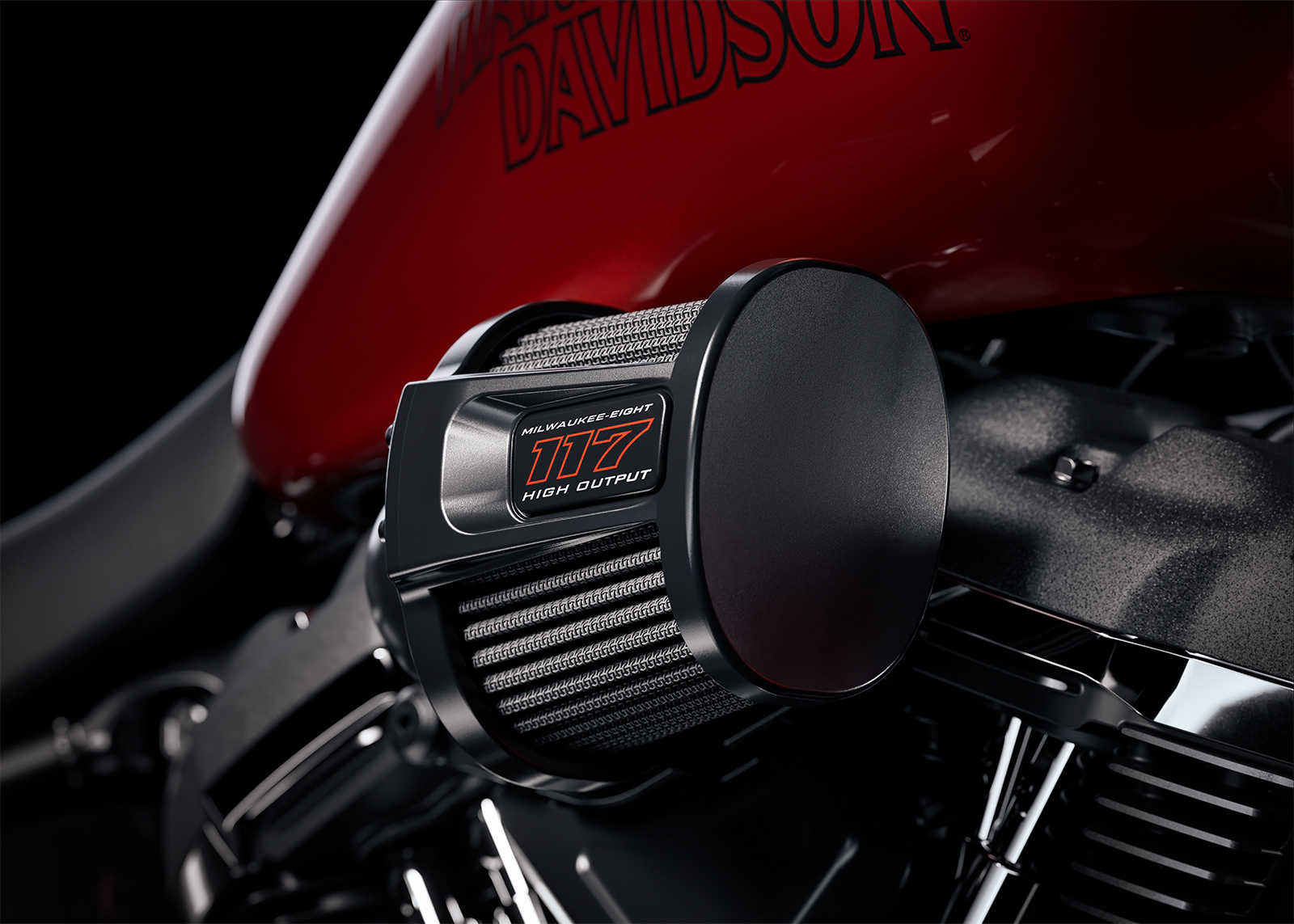 2025 Low Rider S motorcycle heavy breather intake 