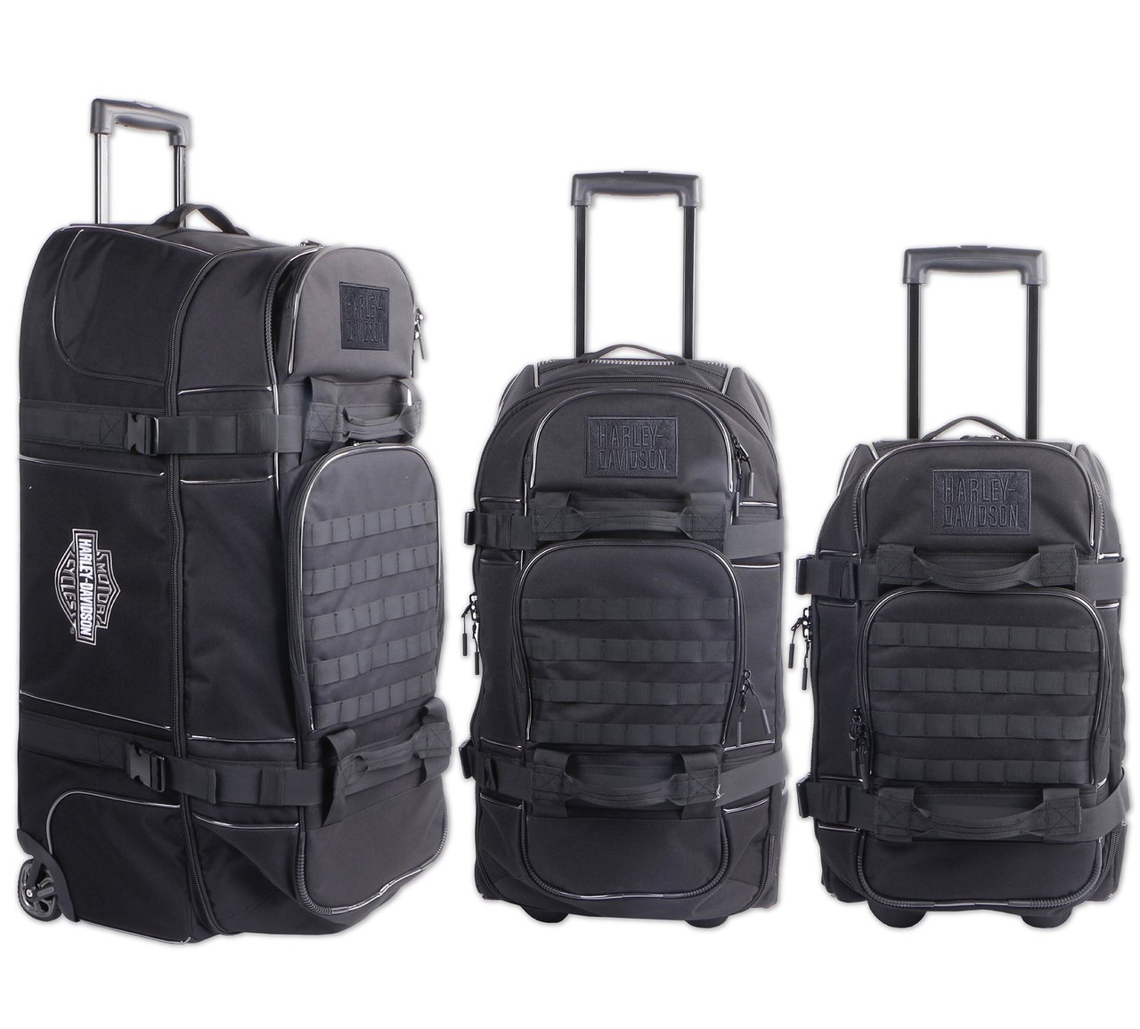 3 duffel bags