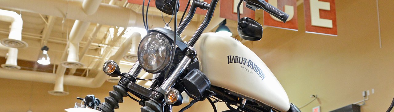 Motorcycle Under Service