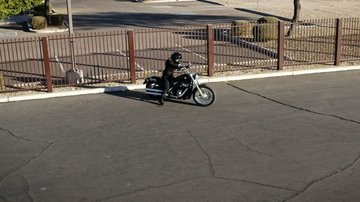 How to park a motorcycle